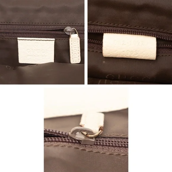 Vintage Gucci Tom Ford Era Beige Canvas &‎ Leather Bag - Picture 11 of 11